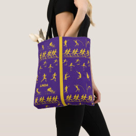 Bolso De Tela Pista y campo