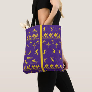 Bolso De Tela Pista y campo