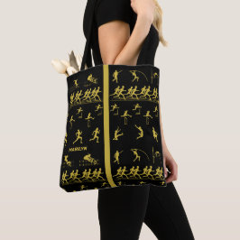 Bolso De Tela Pista y campo