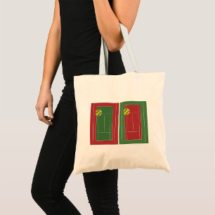 Bolso De Tela Pistas de tenis Tote Bag