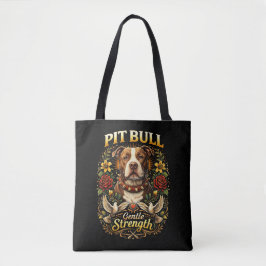Bolso De Tela Pit Bull: Fuerza Suave