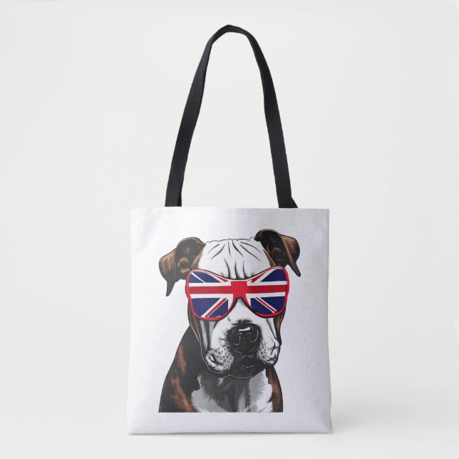 Bolso De Tela Pitbull (Anverso)