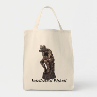 Bolso De Tela Pitbull intelectual