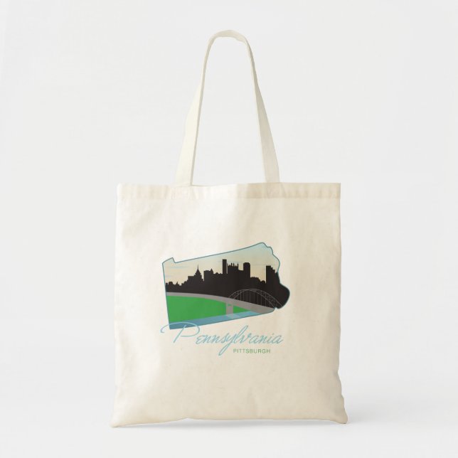 Bolso De Tela Pittsburgh (Frente)