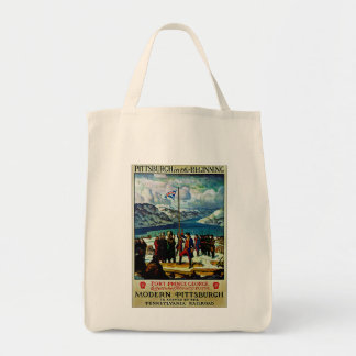Bolso De Tela Pittsburgh en el principio
