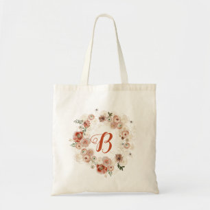 Bolso De Tela PixDezines H2 Jardín de Otoño Flores Regalo de Bod