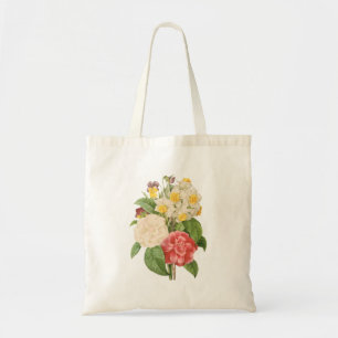 Bolso De Tela PixDezines Vintage Camelia/Daffodils/Redoute