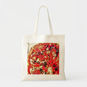 Bolso De Tela Pizza