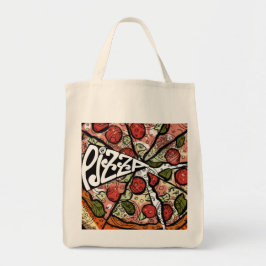 Bolso De Tela Pizza Pie