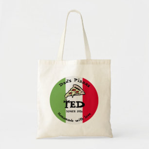 Bolso De Tela Pizzas de papá