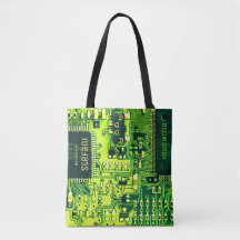 Placa de PCB verde, circuito impreso de piezas ele