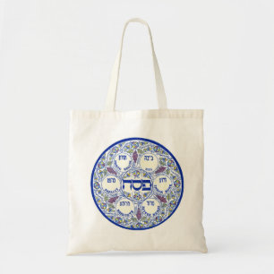 Bolso De Tela Placa de Seder