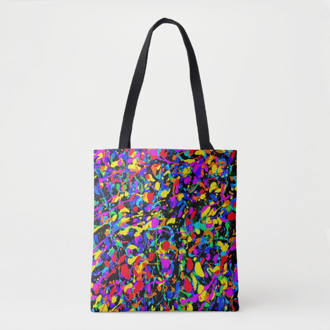 Bolso De Tela Placa grande - Tote (Anverso)