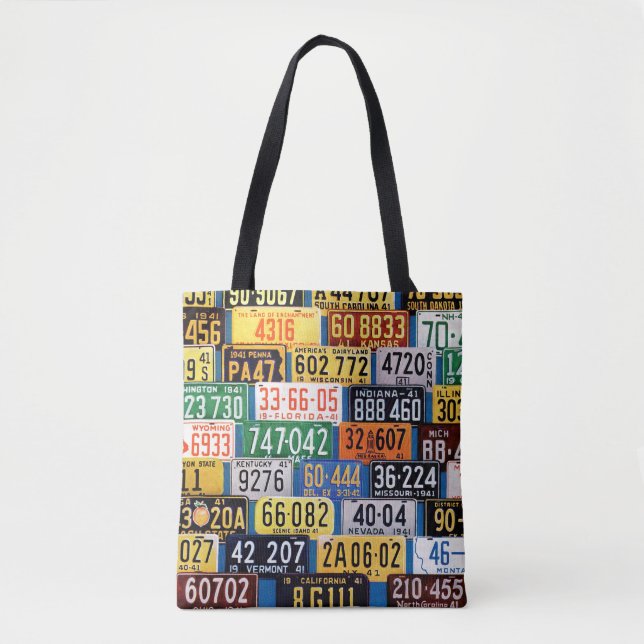 Bolso De Tela Placas de licencia de H. Wilson Smith (Anverso)