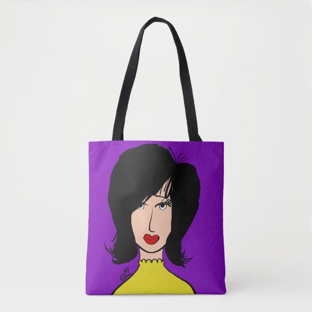 Bolso De Tela Plain Jane Canvas Bag (Anverso)