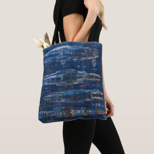 Bolso De Tela Plan de Envío Espacial