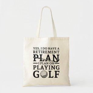 Bolso De Tela Plan de retiro Golf