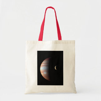 Bolso De Tela Planeta Gigante Gaseoso Júpiter y Luna Galileana I