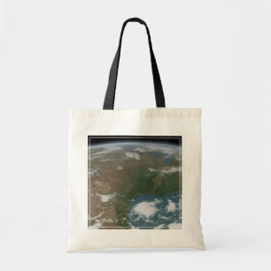 Bolso De Tela Planeta Panorámico Tierra Y Estados Unidos. 2