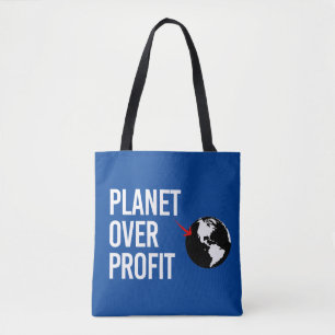 Bolso De Tela Planeta sobre beneficio
