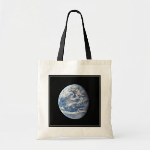 Bolso De Tela Planeta Tierra Tomada Por La Tripulación Apolo 11.