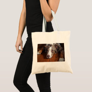 Bolso De Tela planicie de tendido de merle rojo australiano