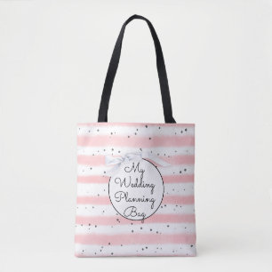 Bolso De Tela Planificación de mi Boda