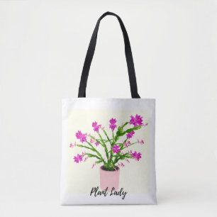 Bolso De Tela Plant Lady Cactus