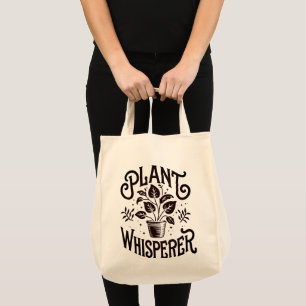 Bolso De Tela Plant Whisperer