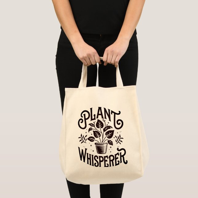 Bolso De Tela Plant Whisperer (Anverso (producto))