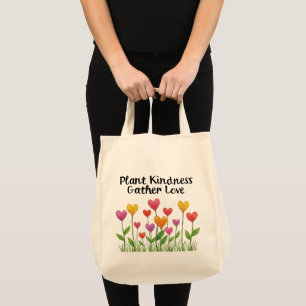 Bolso De Tela Planta amabilidad recoge amor día de la madre de S