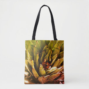 Bolso De Tela Planta de Aloe Vera, fotografía