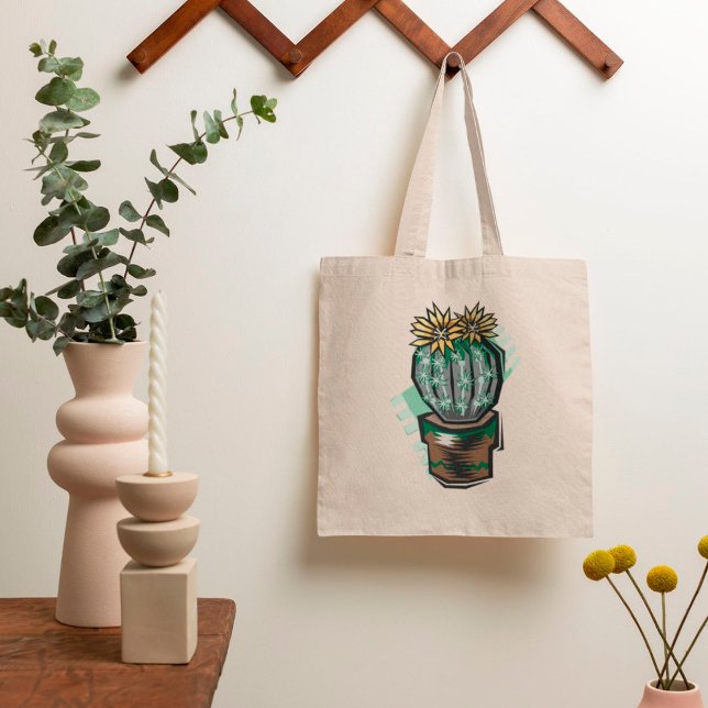 Bolso De Tela Planta De Cactus En Una Caza (Subido por el creador)