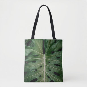 Bolso De Tela Planta de hoja verde
