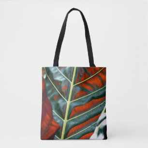 Bolso De Tela Planta de hoja verde