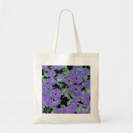Bolso De Tela Planta de Kalanchoe Púrpura ilustracion