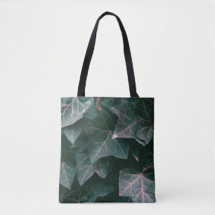 BOLSO DE TELA PLANTA DE PLOMO VERDE
