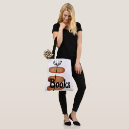 Bolso De Tela Planta geométrica Retro de moda Tote Libros