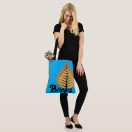 Bolso De Tela Planta geométrica Retro de moda Tote Libros
