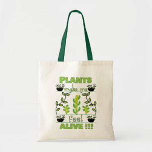 Bolso De Tela Planta Lover