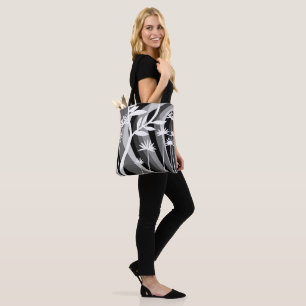 Bolso De Tela Planta monocromática