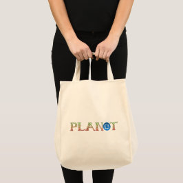 Bolso De Tela Planta para nuestro planeta
