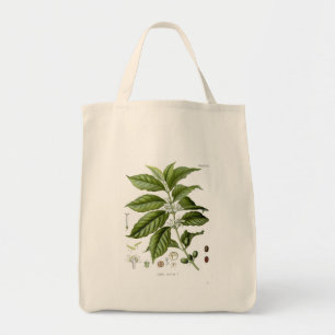 Bolso De Tela Planta reutilizable del café