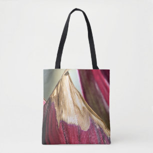 Bolso De Tela Planta tropical seca y rizada - tote