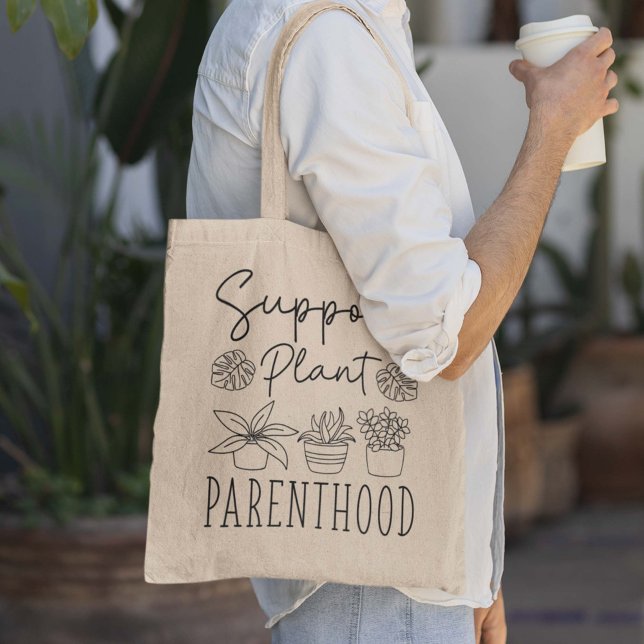 Bolso De Tela Plantas de apoyo para la paternidad (Subido por el creador)