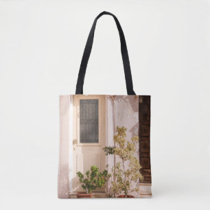 BOLSO DE TELA PLANTAS DE HOJAS VERDES