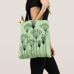 Bolso De Tela Plantas de palo