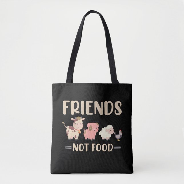 Bolso De Tela Plantas de protección de animales de granja de maí (Anverso)