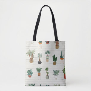 Bolso De Tela plantas interiores sin inconvenientes
