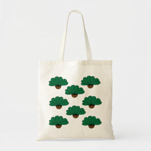 Bolso De Tela Plantas Locas Lady Green Pott Plants
